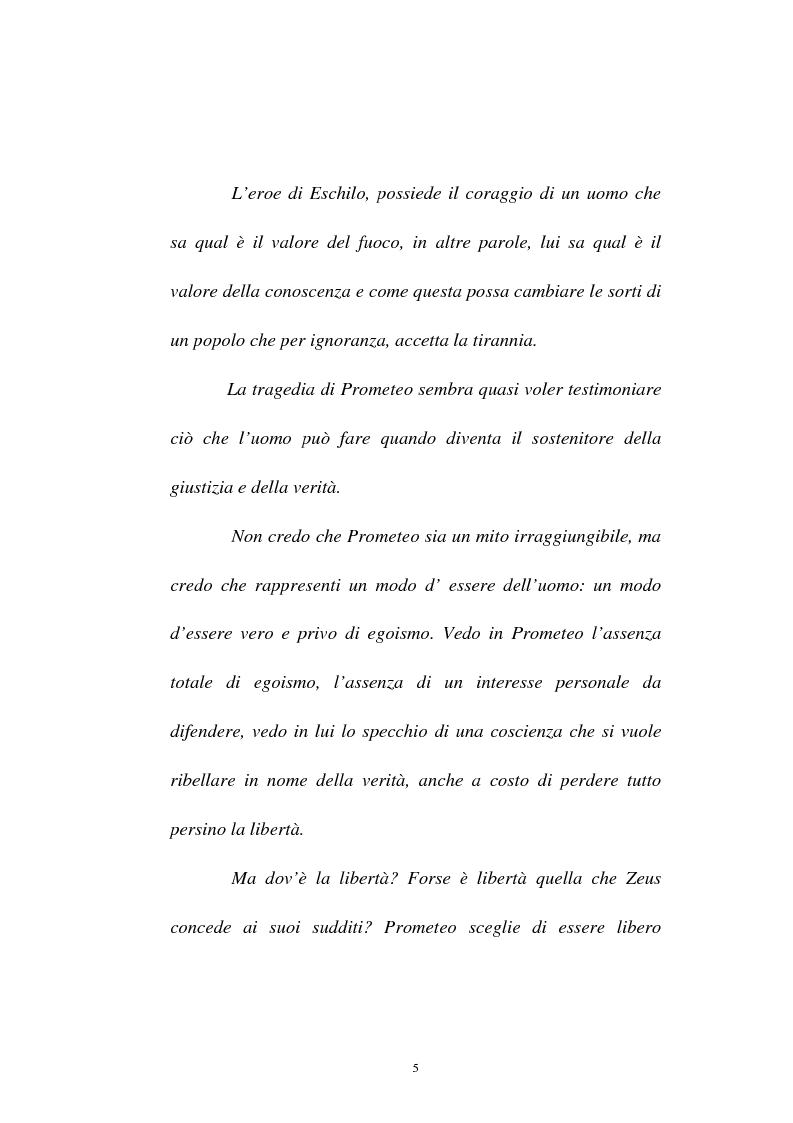Anteprima della tesi: Elementi simbolico-politici nel ''Prometeo Incatenato'', Pagina 3