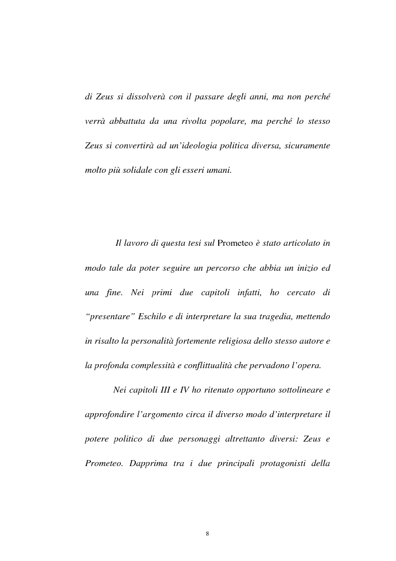 Anteprima della tesi: Elementi simbolico-politici nel ''Prometeo Incatenato'', Pagina 6