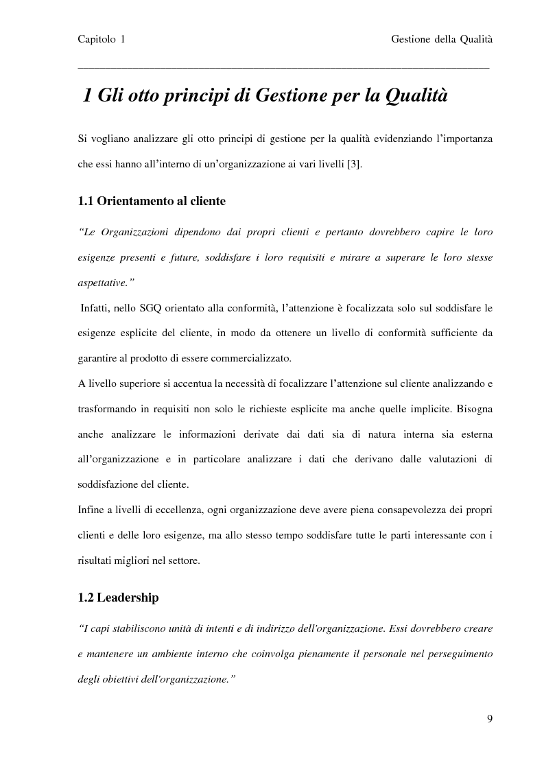 Anteprima della tesi: Sviluppo di un portale web per la gestione documentale nei sistemi ISO 9001, Pagina 6
