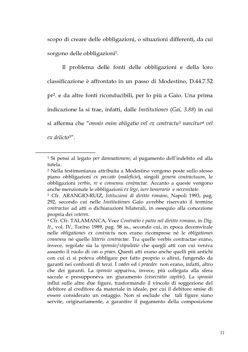 Anteprima della tesi: I contratti atipici nella recente dottrina romanistica, Pagina 9