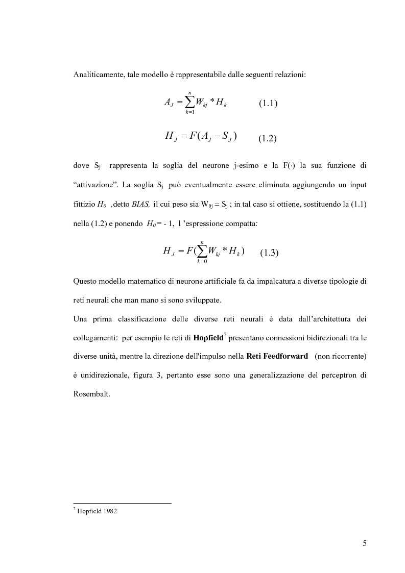 Anteprima della tesi: Tool di interfacciamento Neural Works - Matlab, progettazione e simulazione chip NeuroLAB, Pagina 5
