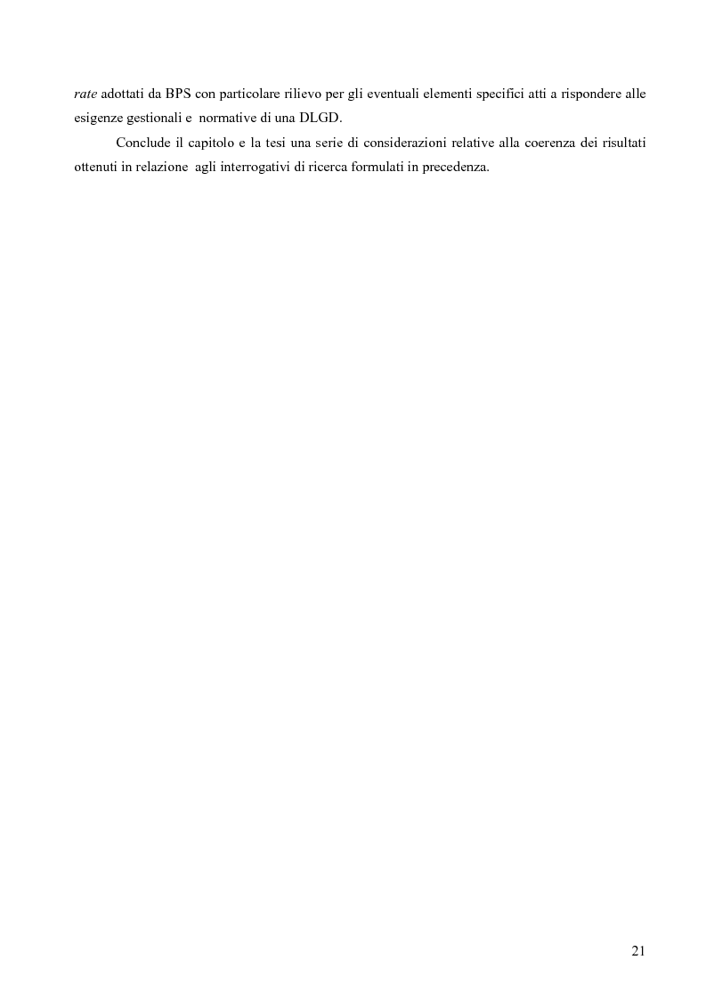 Anteprima della tesi: Prevedere la Loss Given Default nelle banche: fattori rilevanti e downturn LGD. Il caso di Banca Popolare di Sondrio., Pagina 11