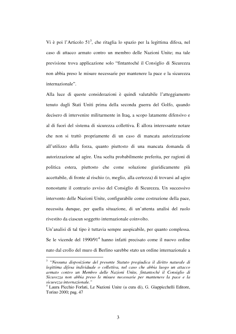 Anteprima della tesi: Il peace-building alla luce della Carta delle Nazioni Unite, Pagina 3