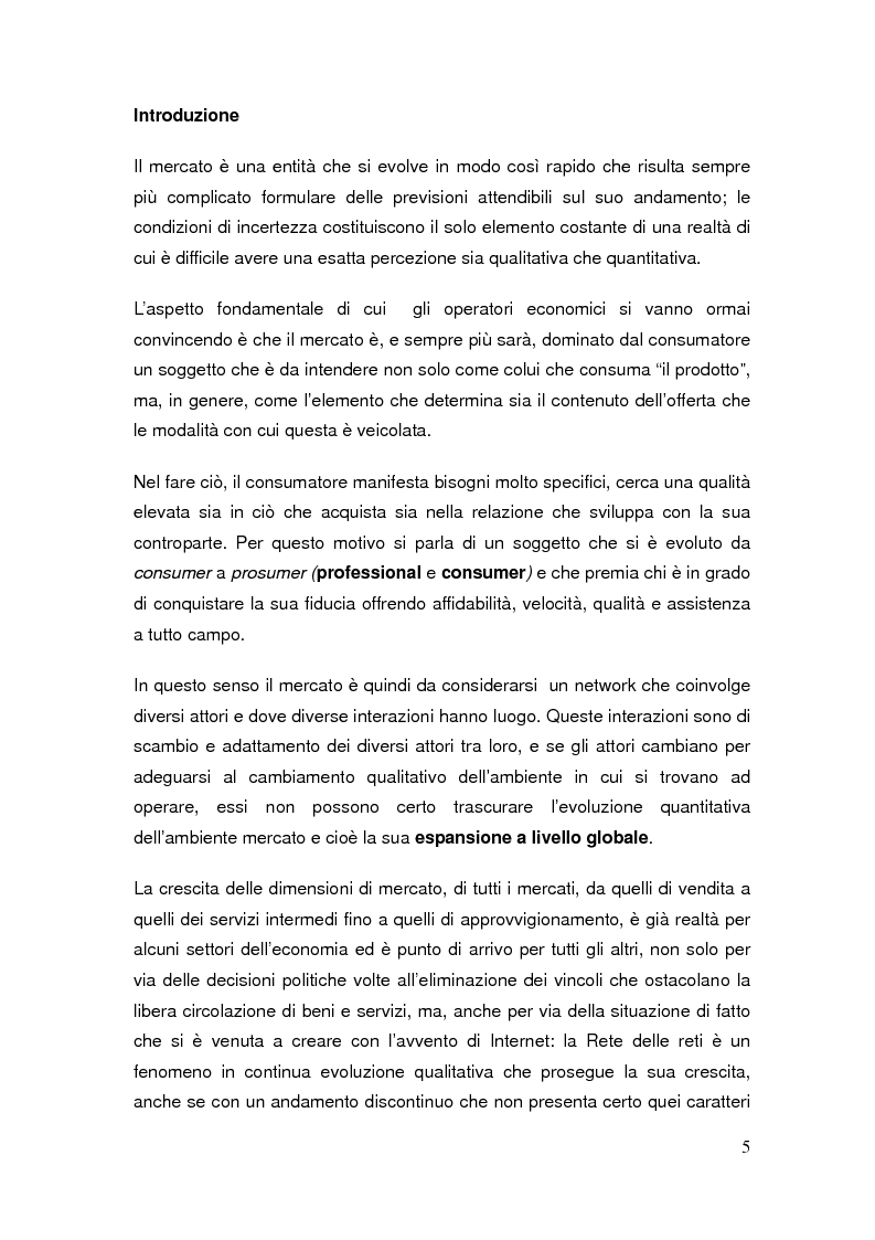Anteprima della tesi: Il commercio elettronico: definizioni ed analisi ed implicazioni economiche del fenomeno, Pagina 2