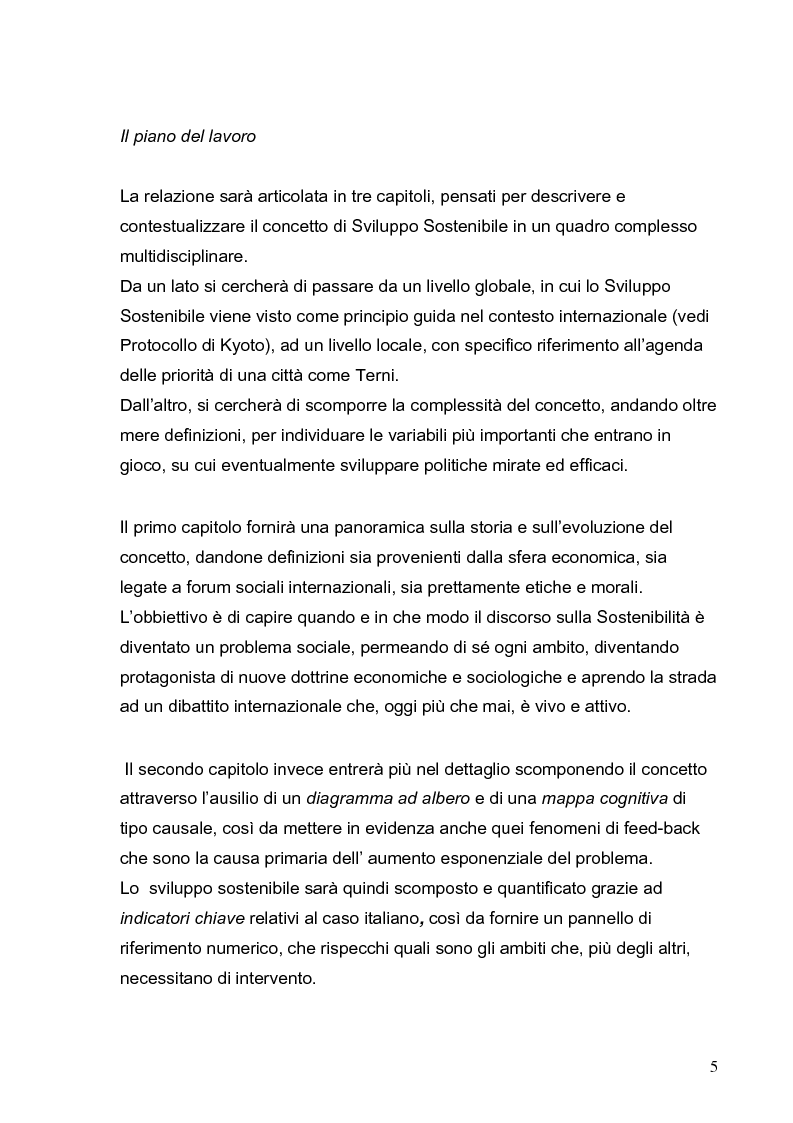 Anteprima della tesi: Lo sviluppo sostenibile - Etica e politica per un futuro possibile, Pagina 5