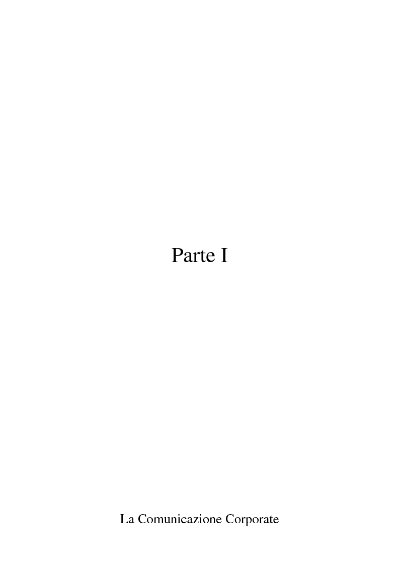 Anteprima della tesi: La comunicazione corporate: dalle relazioni pubbliche all'editoria culturale, Pagina 4