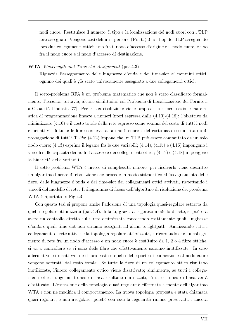 Anteprima della tesi: Design and Optimisation of a Novel Composite-Star TDM/WDM Network Architecture: the Petaweb, Pagina 5