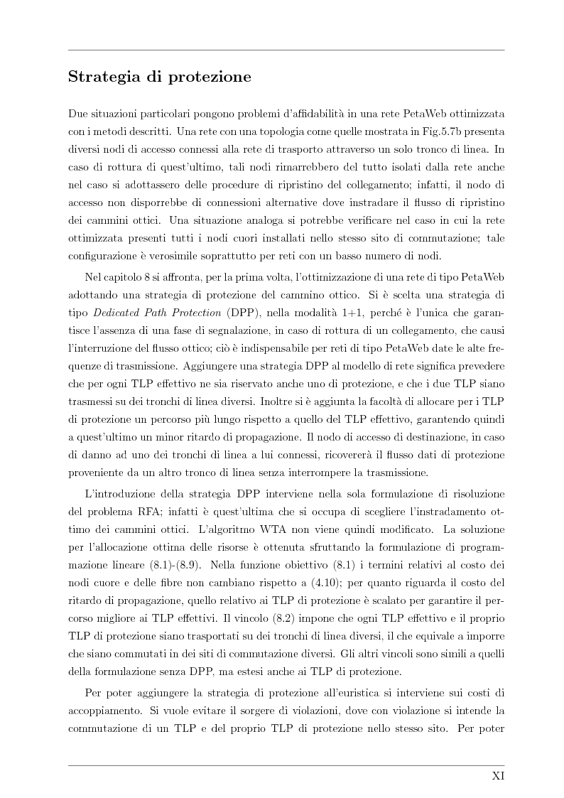 Anteprima della tesi: Design and Optimisation of a Novel Composite-Star TDM/WDM Network Architecture: the Petaweb, Pagina 9