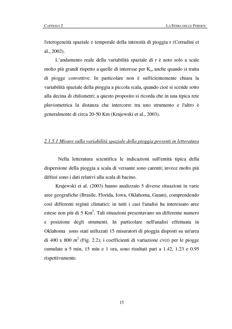 Anteprima della tesi: Sulla rappresentazione geometrica di piccoli bacini idrografici, Pagina 15