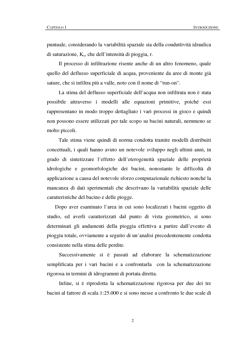 Anteprima della tesi: Sulla rappresentazione geometrica di piccoli bacini idrografici, Pagina 2