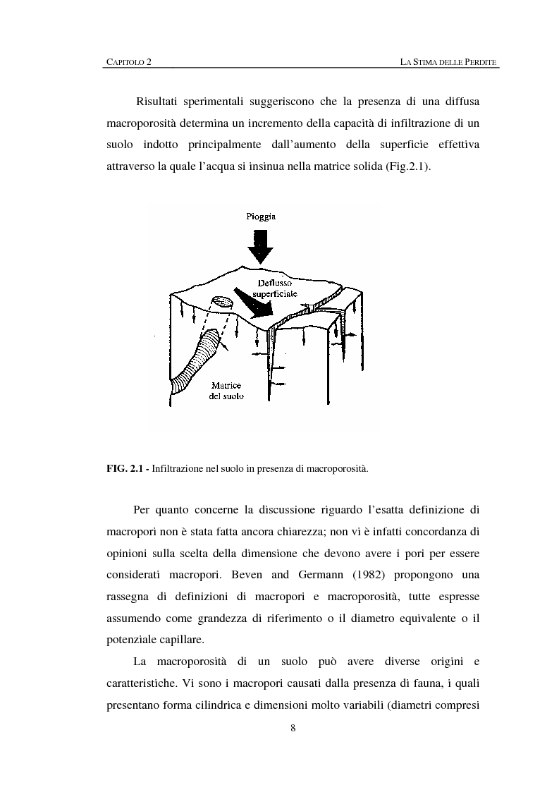 Anteprima della tesi: Sulla rappresentazione geometrica di piccoli bacini idrografici, Pagina 8