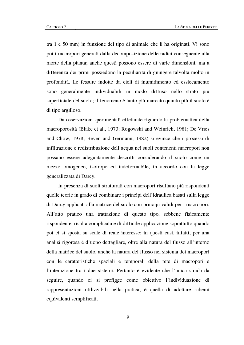 Anteprima della tesi: Sulla rappresentazione geometrica di piccoli bacini idrografici, Pagina 9