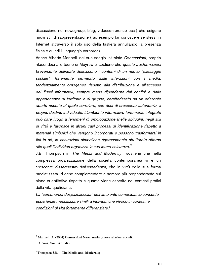 Anteprima della tesi: Internet negli scenari di guerra. Analisi dei possibili cambiamenti sociali. Il caso Iraq., Pagina 7