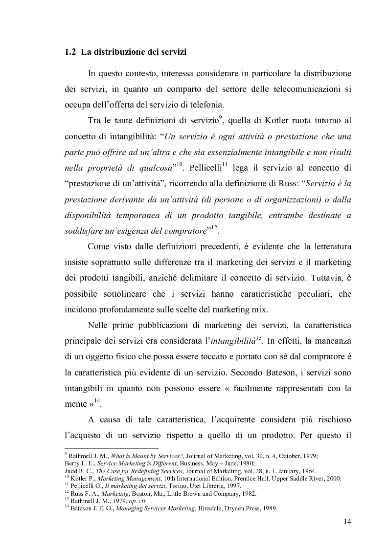 Anteprima della tesi: La multicanalità in un'azienda di telecomunicazioni come strumento di CRM, Pagina 10