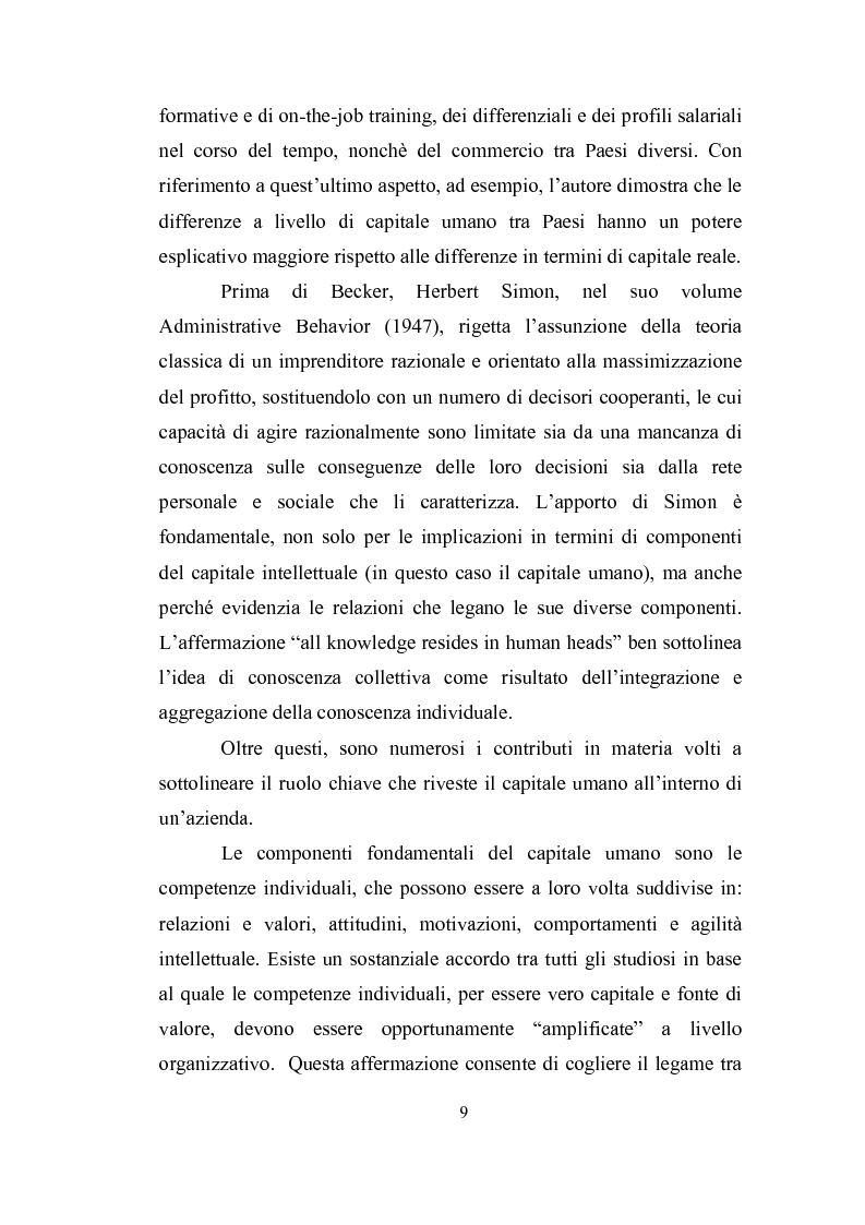 Anteprima della tesi: Capitale intellettuale e strumenti di valutazione, Pagina 7