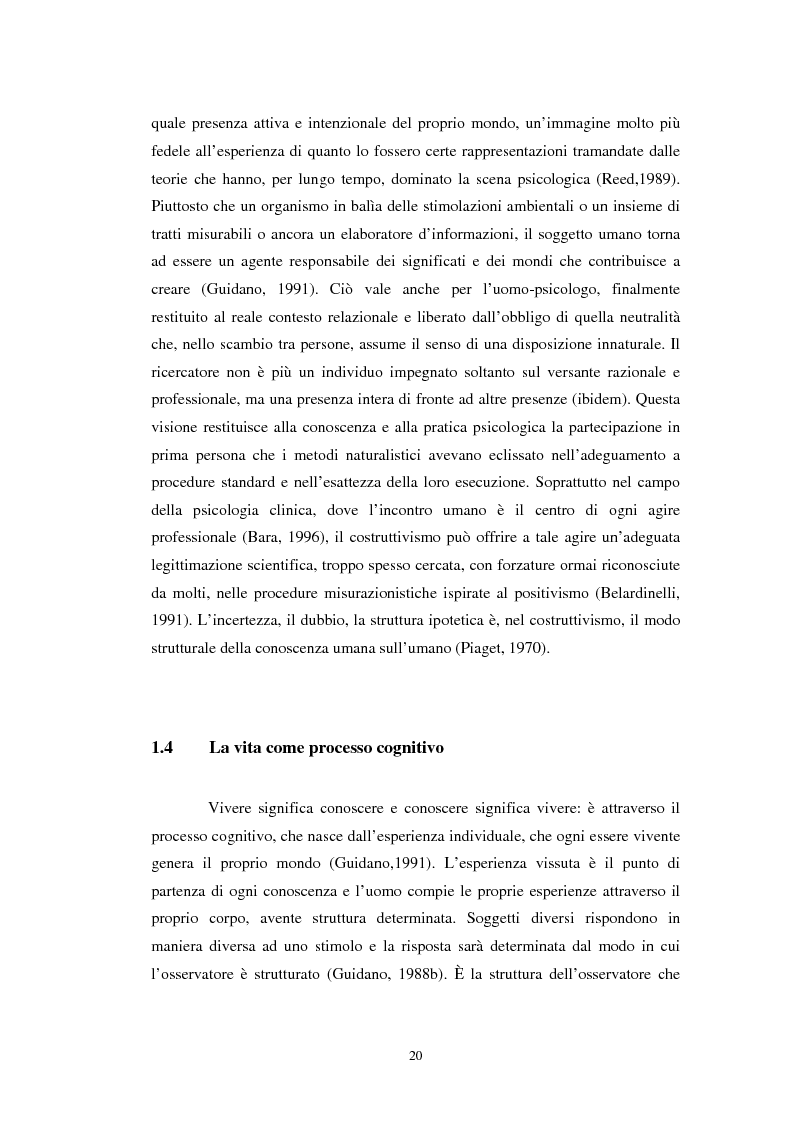 Anteprima della tesi: Un confronto tra l'approccio narrativo in psicologia e nella Teologia Fondamentale, Pagina 13