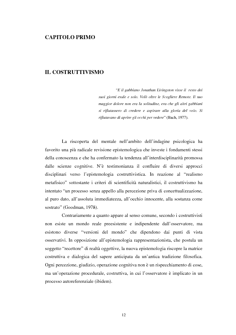 Anteprima della tesi: Un confronto tra l'approccio narrativo in psicologia e nella Teologia Fondamentale, Pagina 5