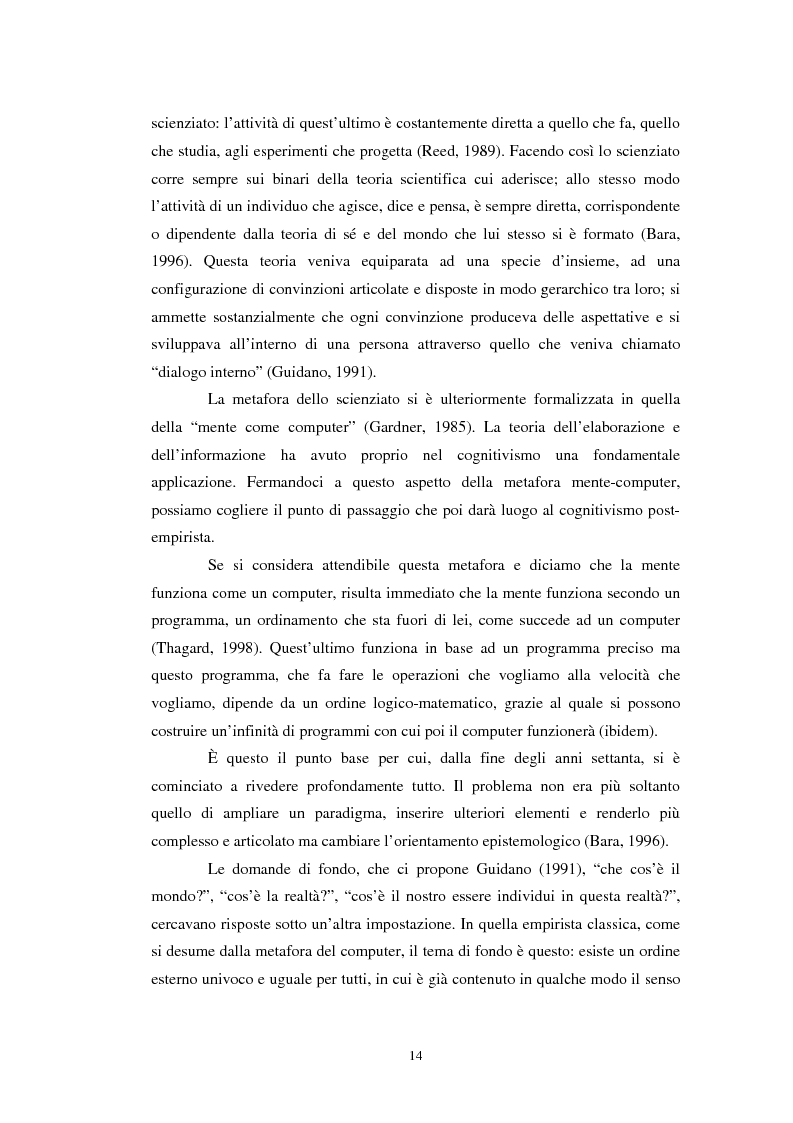 Anteprima della tesi: Un confronto tra l'approccio narrativo in psicologia e nella Teologia Fondamentale, Pagina 7