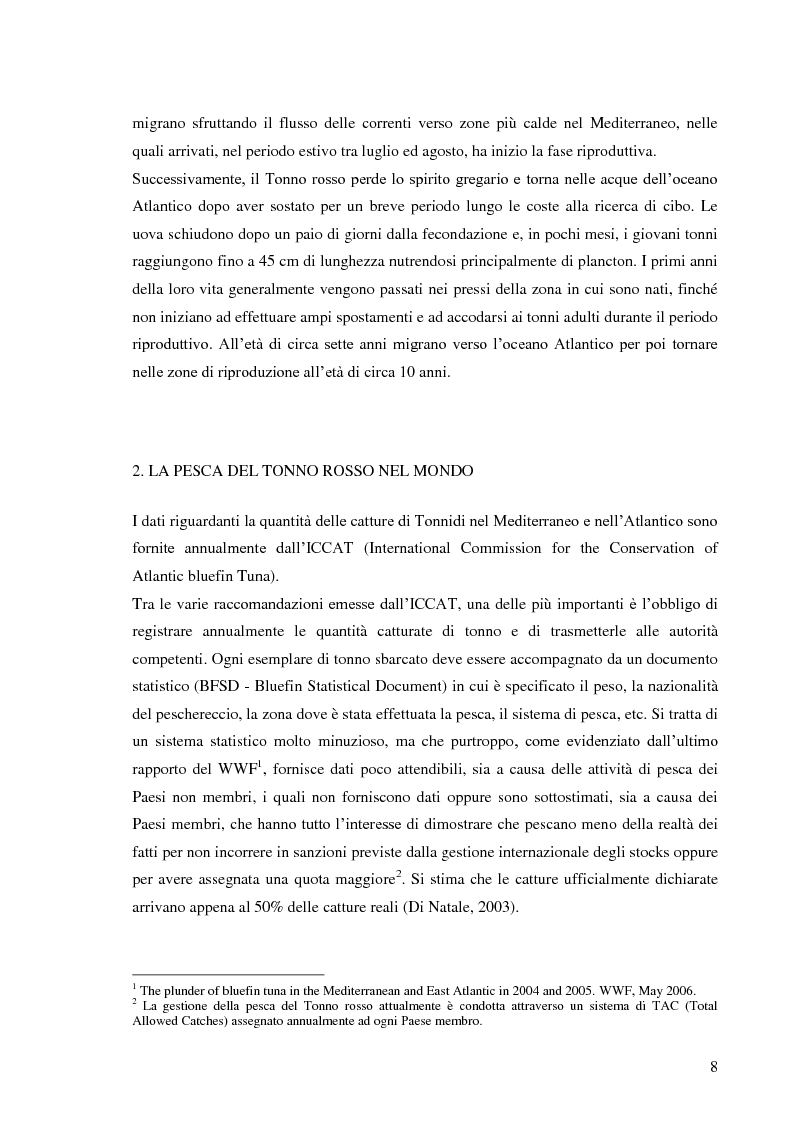 Anteprima della tesi: Pesca e allevamento del tonno rosso: analisi economica della maricoltura, Pagina 3