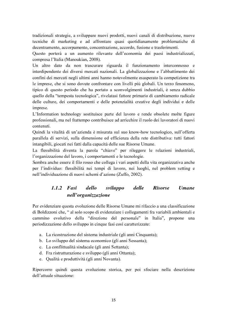 Anteprima della tesi: Criteri di scelta nel processo di selezione del personale: un'analisi empirica, Pagina 9