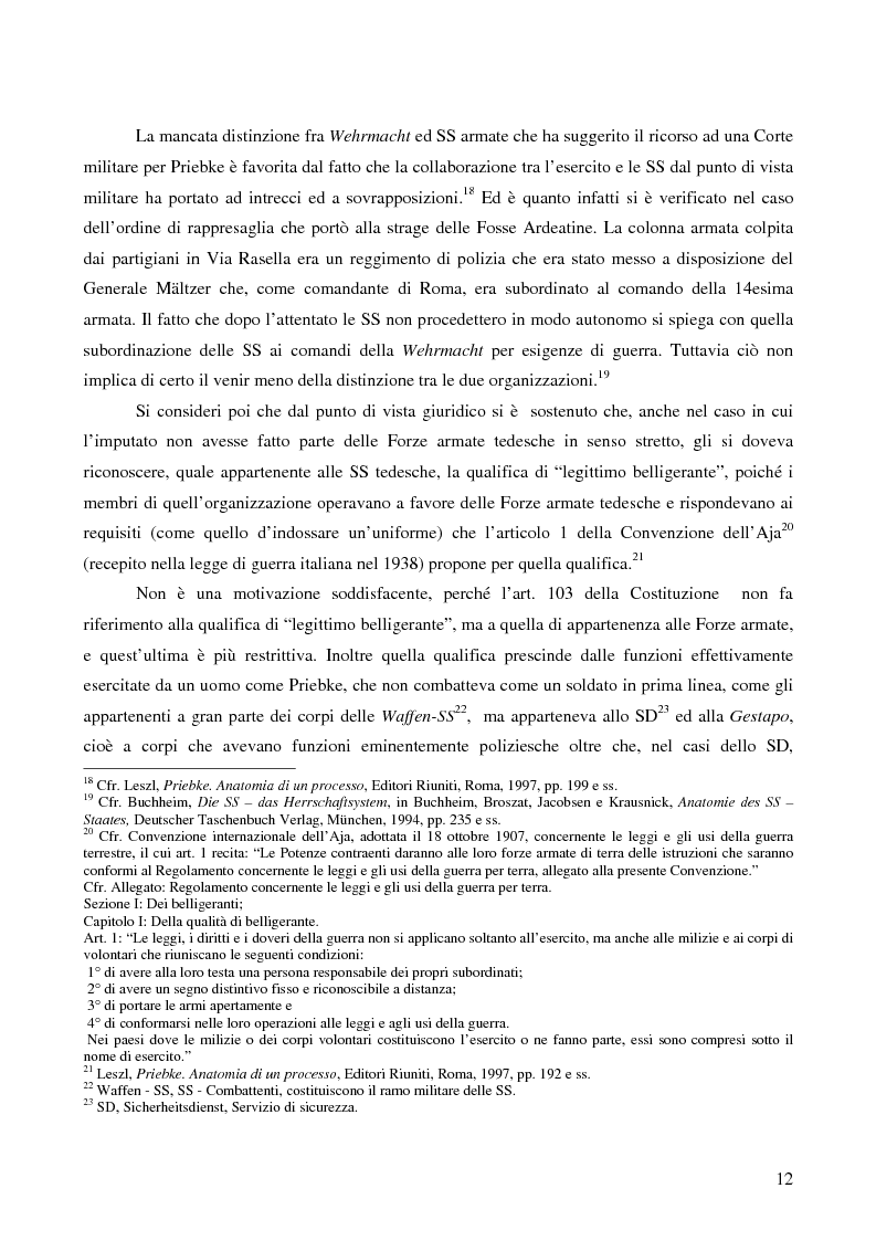 Anteprima della tesi: Crimini internazionali e rilevanza dell'ordine superiore, Pagina 10