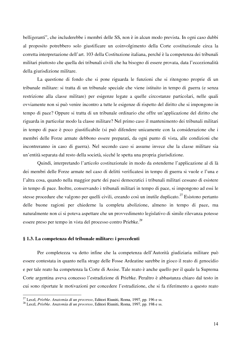Anteprima della tesi: Crimini internazionali e rilevanza dell'ordine superiore, Pagina 12