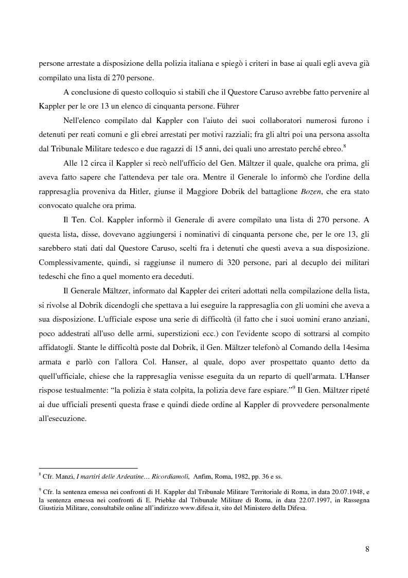 Anteprima della tesi: Crimini internazionali e rilevanza dell'ordine superiore, Pagina 6