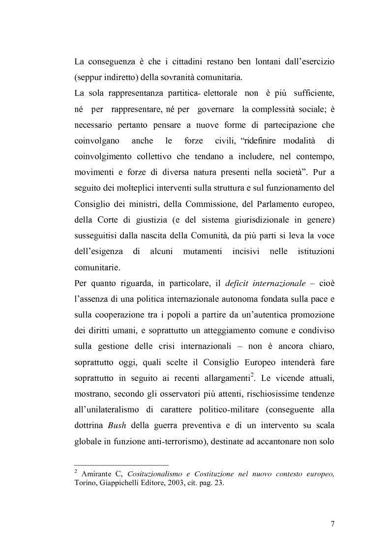Anteprima della tesi: L'Ue tra allargamento e politiche euromediterranee, Pagina 3