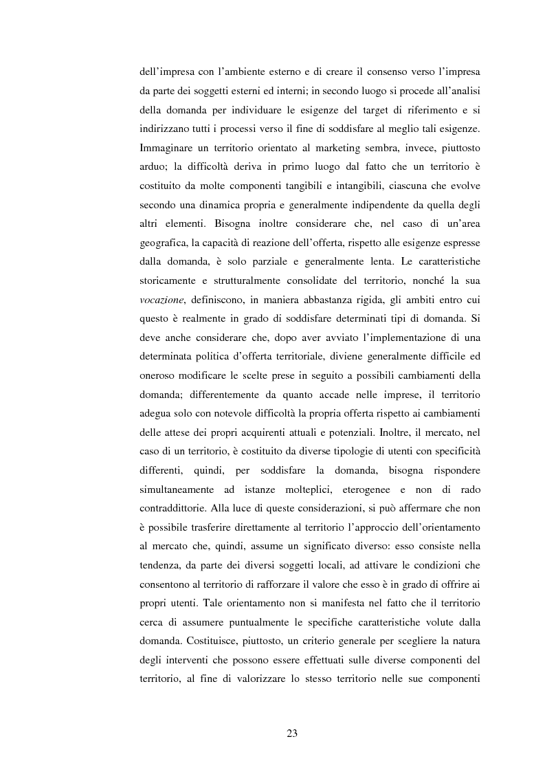Anteprima della tesi: Marketing territoriale e sviluppo locale: la competitività della provincia dell'Aquila, Pagina 14