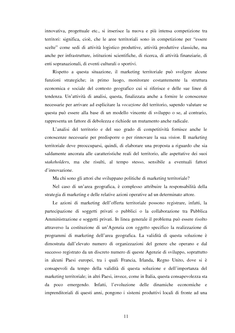 Anteprima della tesi: Marketing territoriale e sviluppo locale: la competitività della provincia dell'Aquila, Pagina 2