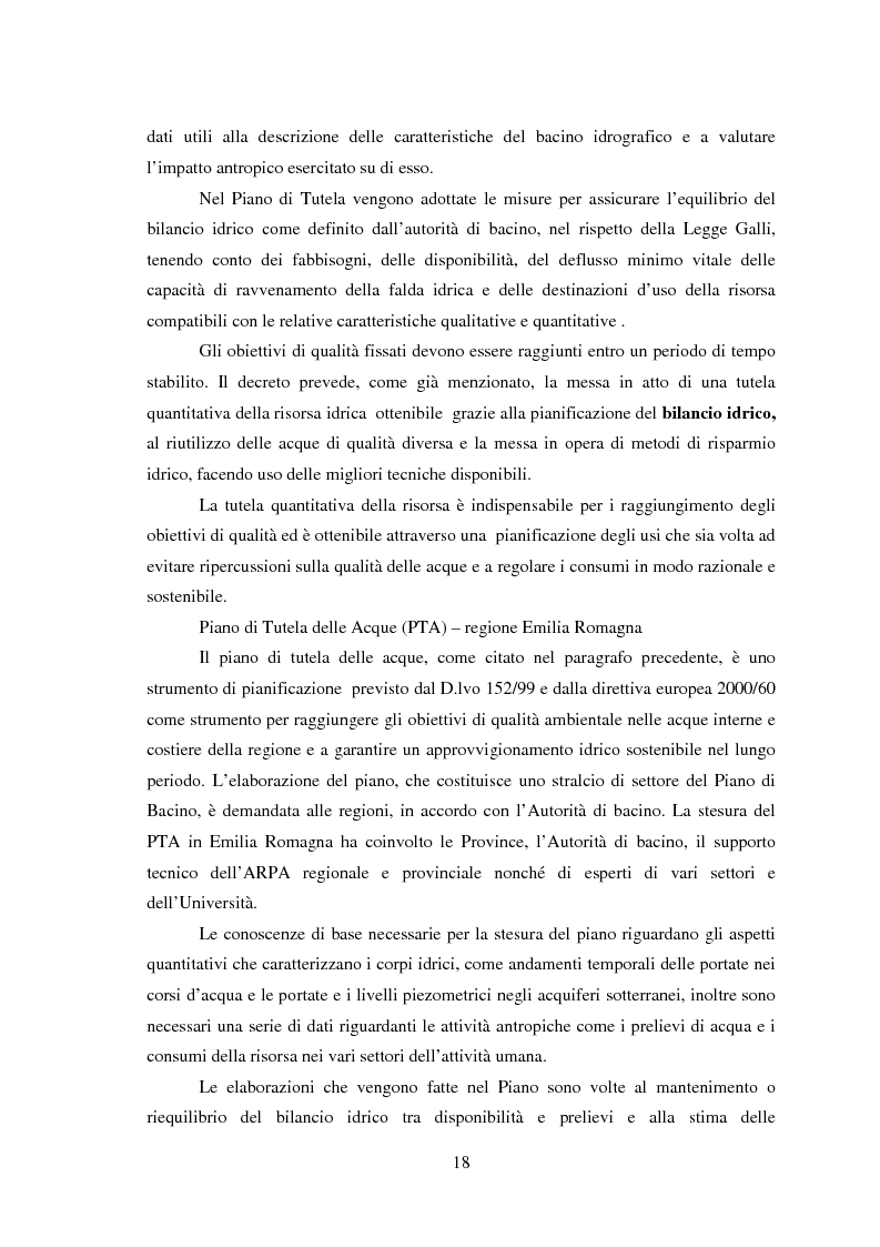 Anteprima della tesi: Bilancio della disponibilità di risorsa idrica nel comune di Albareto (PR), Pagina 13