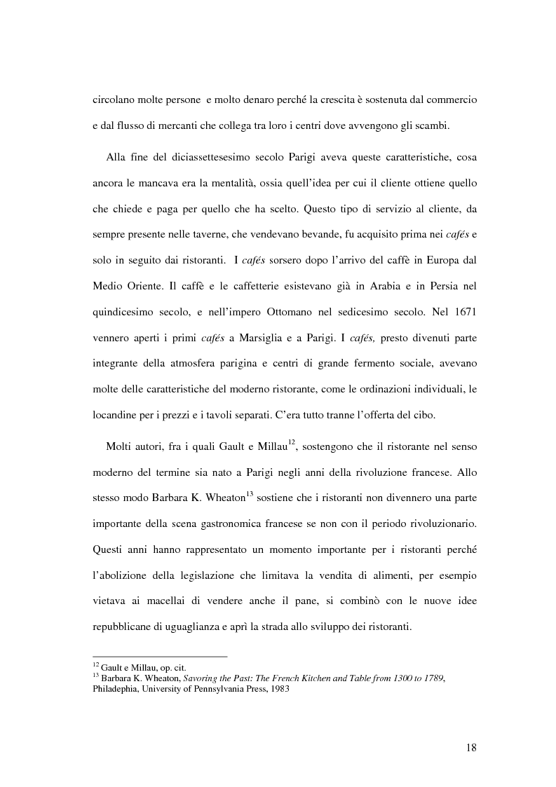 Anteprima della tesi: Il ristorante come sistema organizzativo, Pagina 10
