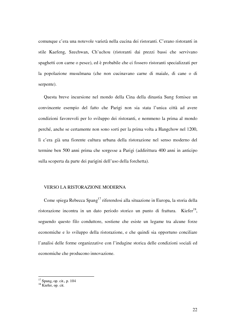 Anteprima della tesi: Il ristorante come sistema organizzativo, Pagina 14