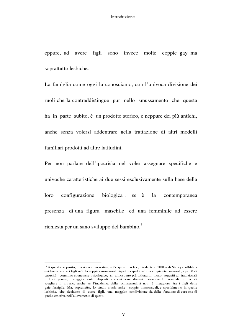 Anteprima della tesi: L'adozione per gli omosessuali tra direttiva europea e orientamento interno: esperienze a confronto, Pagina 4