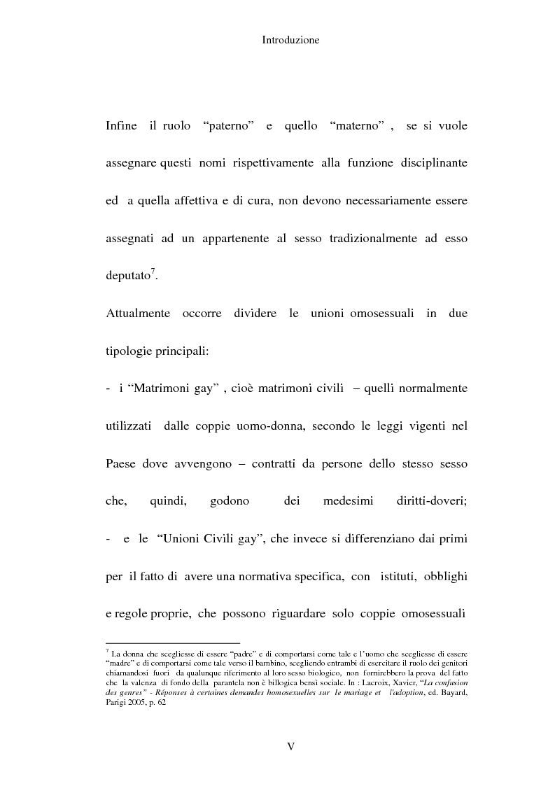 Anteprima della tesi: L'adozione per gli omosessuali tra direttiva europea e orientamento interno: esperienze a confronto, Pagina 5