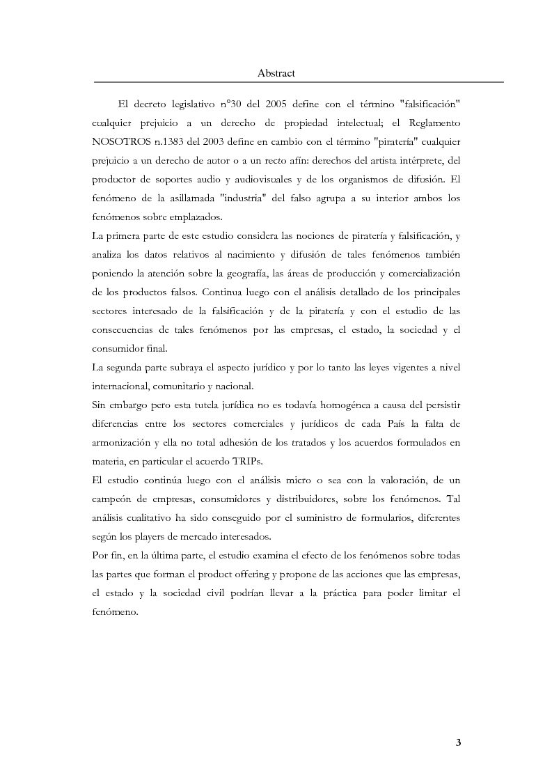 Anteprima della tesi: Marketing, contraffazione e pirateria: stato dell'arte e problemi aperti, Pagina 3