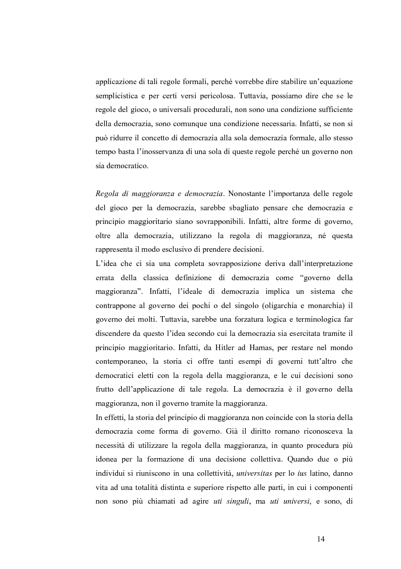 Anteprima della tesi: Teoria del voto ed istituzioni: analisi dei criteri di voto del trattato di Nizza e del trattato di Lisbona, Pagina 8