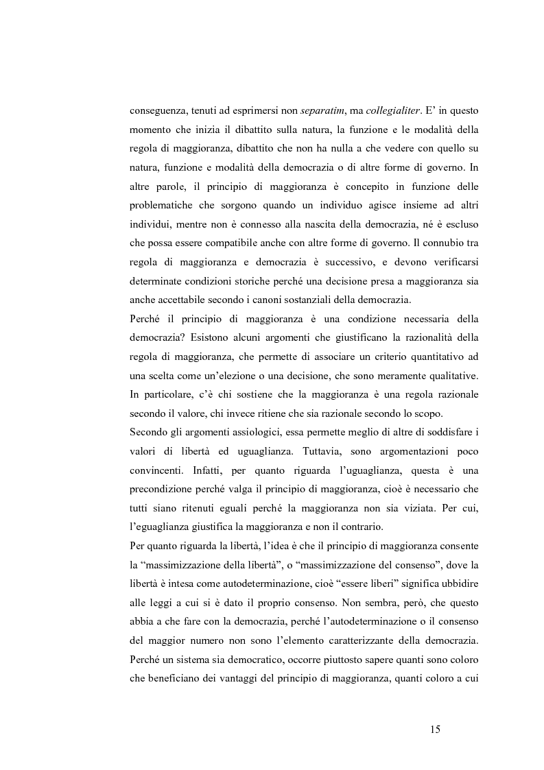 Anteprima della tesi: Teoria del voto ed istituzioni: analisi dei criteri di voto del trattato di Nizza e del trattato di Lisbona, Pagina 9