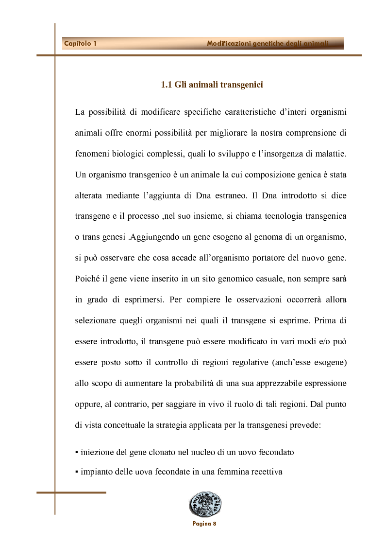 Anteprima della tesi: Applicazione dell'inattivazione genica nel campo della ricerca biomedica, Pagina 5