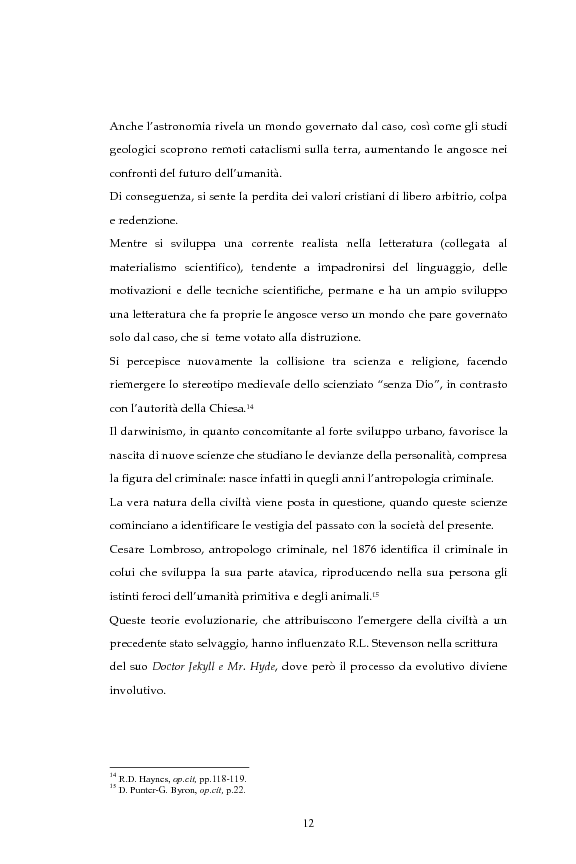 Anteprima della tesi: La figura dello scienziato stregone nella letteratura otto-novecentesca, Pagina 12