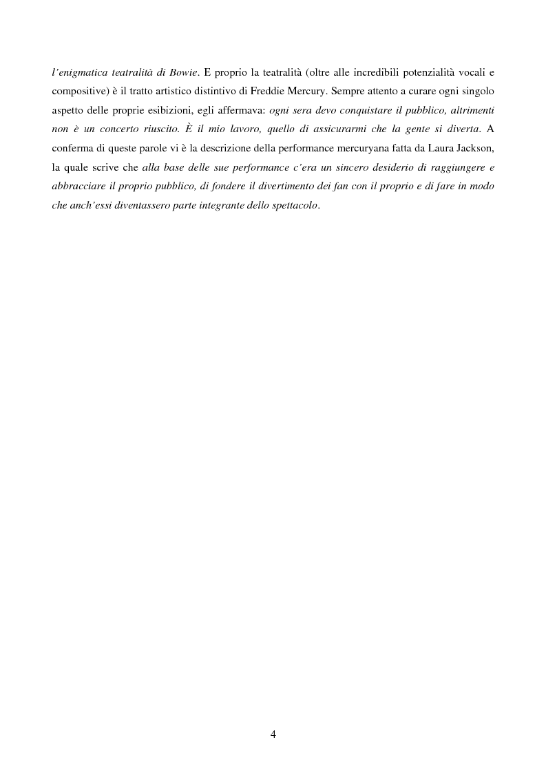 Anteprima della tesi: Freddie Mercury - Analisi sociosemiotica di una rockstar, Pagina 2