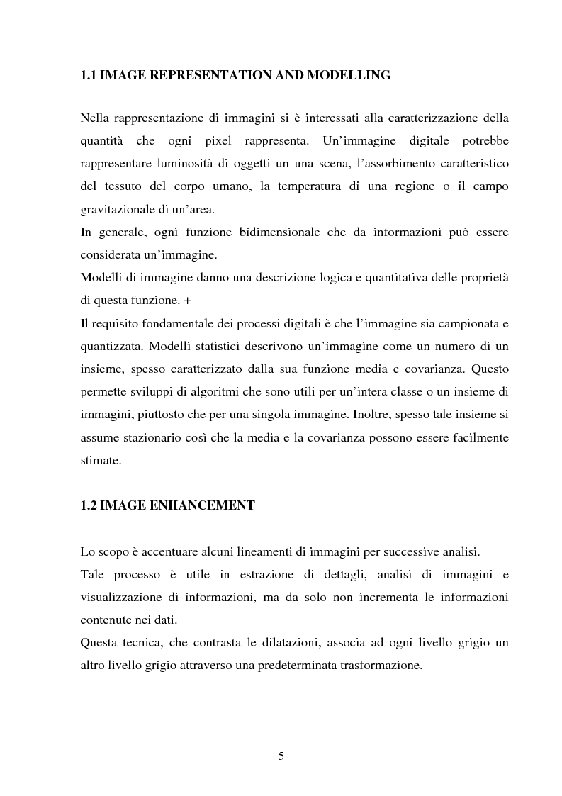 Anteprima della tesi: Rilassamento stocastico, distribuzioni di Gibbs e restauro bayesiano di immagini, Pagina 3