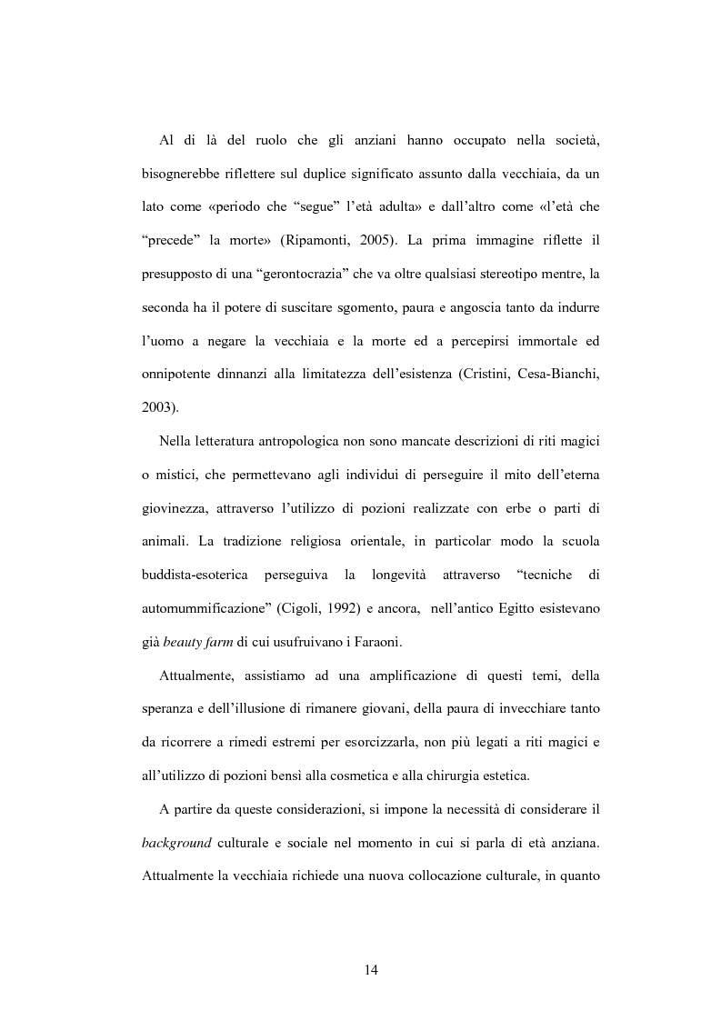 Anteprima della tesi: La psicologia dell'anziano: prospettive interrelazionali, Pagina 10