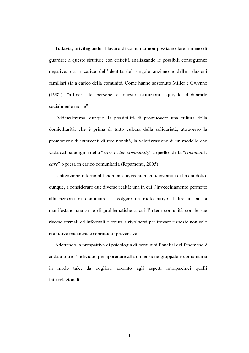 Anteprima della tesi: La psicologia dell'anziano: prospettive interrelazionali, Pagina 7
