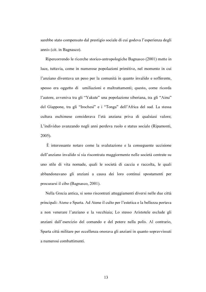 Anteprima della tesi: La psicologia dell'anziano: prospettive interrelazionali, Pagina 9