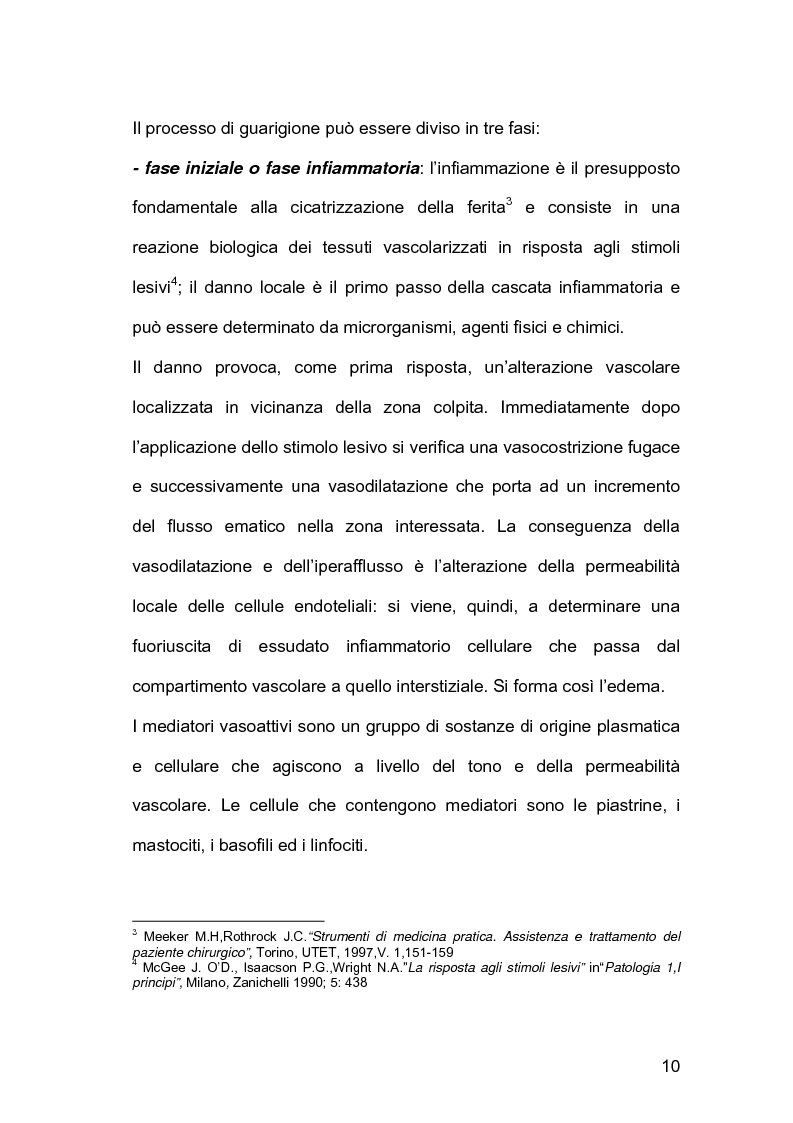Anteprima della tesi: Assistenza infermieristica nei pazienti cardiochirurgici con deiscenza della ferita chirurgica sternale, portatori di VAC Terapia, Pagina 6