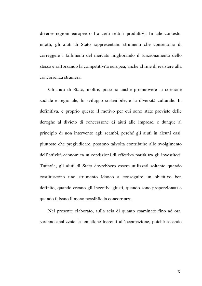 Anteprima della tesi: Gli incentivi all'occupazione, Pagina 10