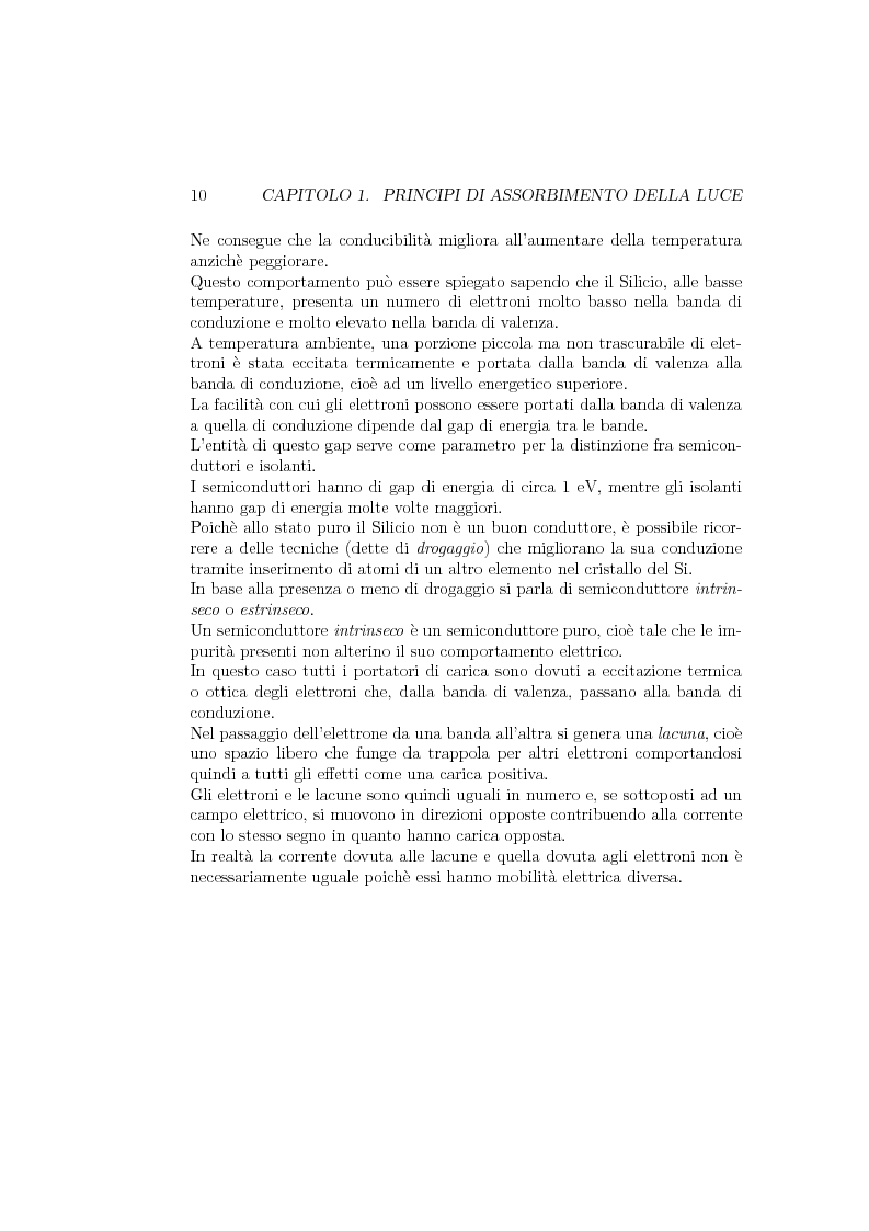 Anteprima della tesi: Progetto e realizzazione di un setup di misura basato su preamplificatore di carica per fotorivelatori in silicio Sipm, Pagina 9