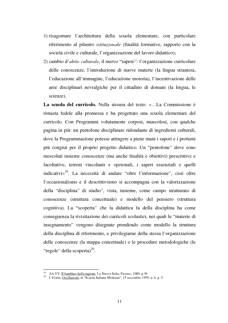 Anteprima della tesi: L'importanza del tirocinio nella scuola d'oggi, Pagina 11