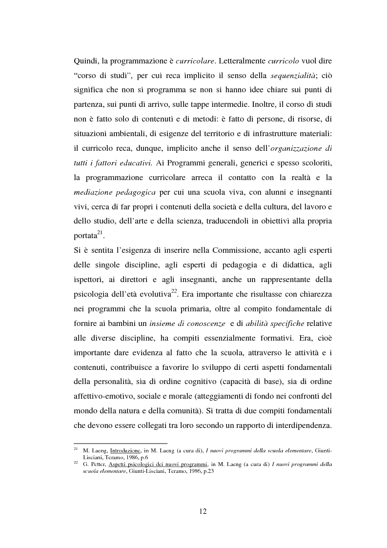 Anteprima della tesi: L'importanza del tirocinio nella scuola d'oggi, Pagina 12